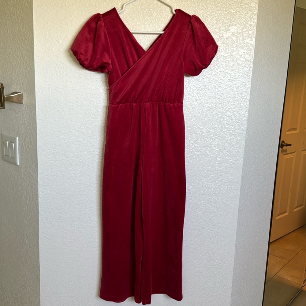 Tea red jumpsuits 10